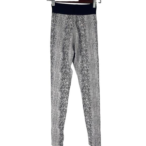ONA by Yoon Chung Leggings White Black Snake Print Women's Size Small NWT - Picture 4 of 7